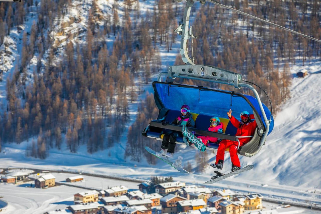 Martina Ski In - Ski Out Mt 50 - Happy Rentals Ливиньо Экстерьер фото